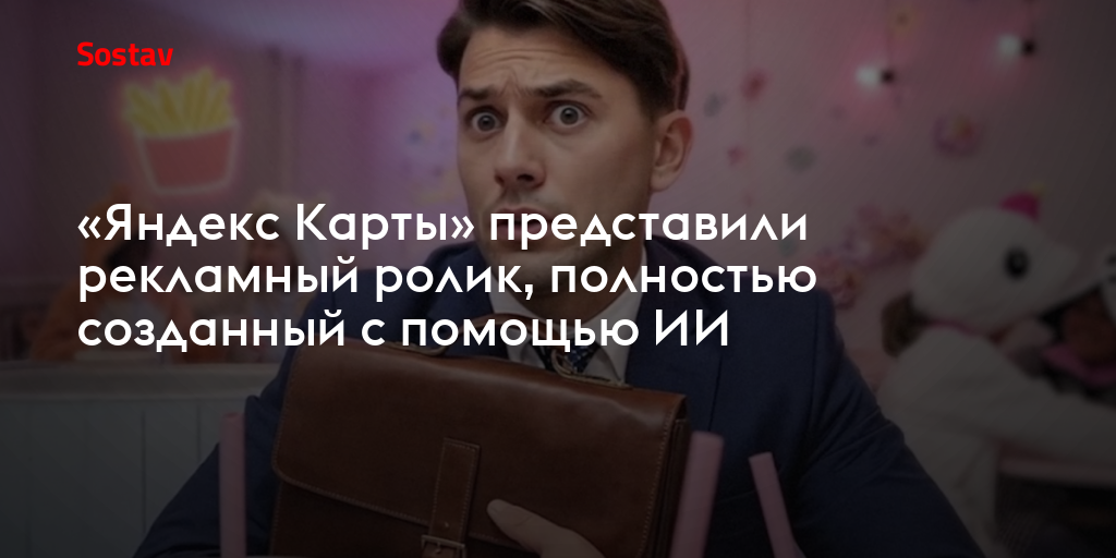 «Яндекс Карты» представили рекламный ролик, полностью созданный с помощью ИИ