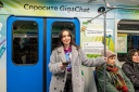 «Сбер» запустил тематический поезд в метро с советами от «ГигаЧат»
