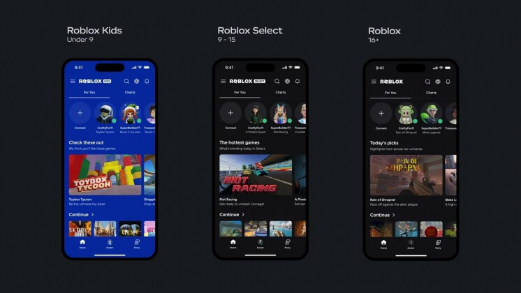 Roblox вводит новые аккаунты для пользователей младше 16 лет