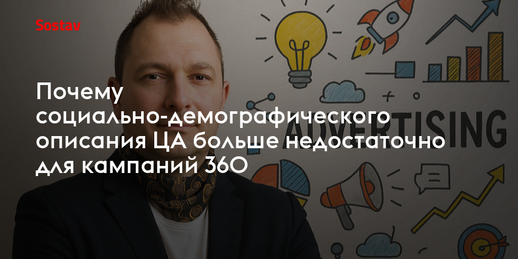 Почему социально-демографического описания ЦА больше недостаточно для кампаний 360