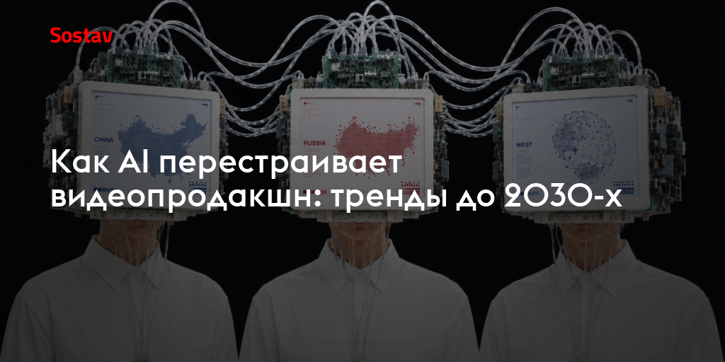 Как AI перестраивает видеопродакшн: тренды до 2030-х