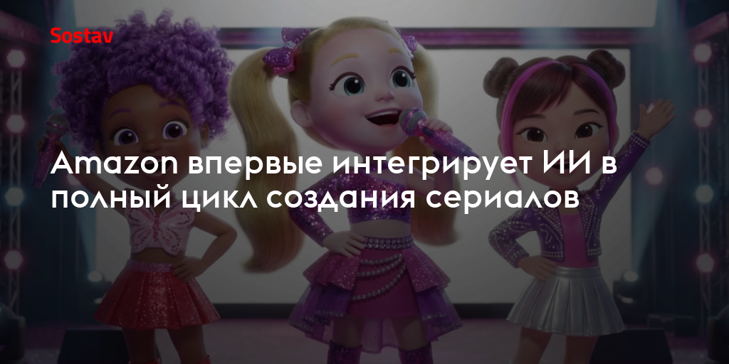 Amazon впервые интегрирует ИИ в полный цикл создания сериалов