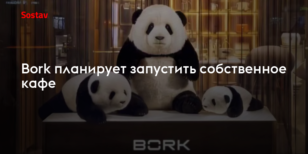 Bork планирует запустить собственное кафе
