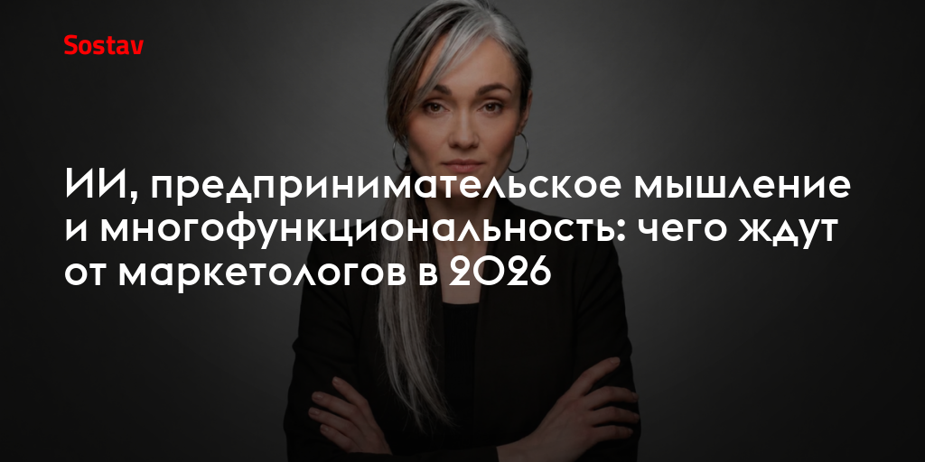 ИИ, предпринимательское мышление и многофункциональность: чего ждут от маркетологов в 2026