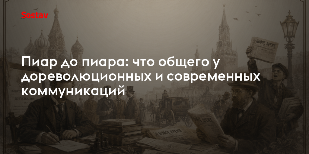 Пиар до пиара: что общего у дореволюционных и современных коммуникаций