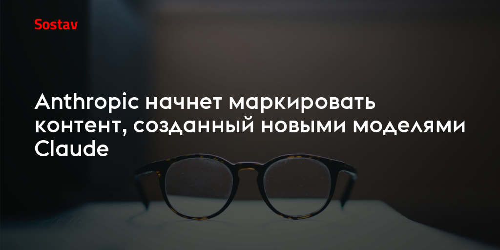 Anthropic начнет маркировать контент, созданный новыми моделями Claude