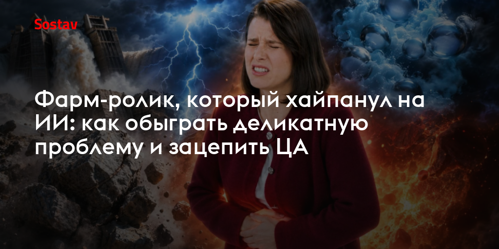 Фарм-ролик, который хайпанул на ИИ: как обыграть деликатную проблему и зацепить ЦА