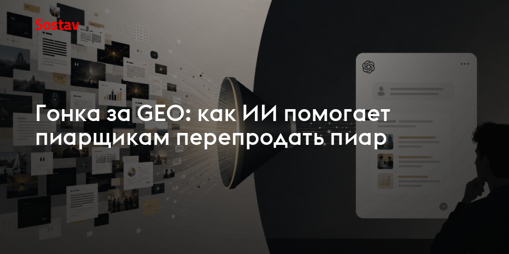 Гонка за GEO: как ИИ помогает пиарщикам перепродать пиар