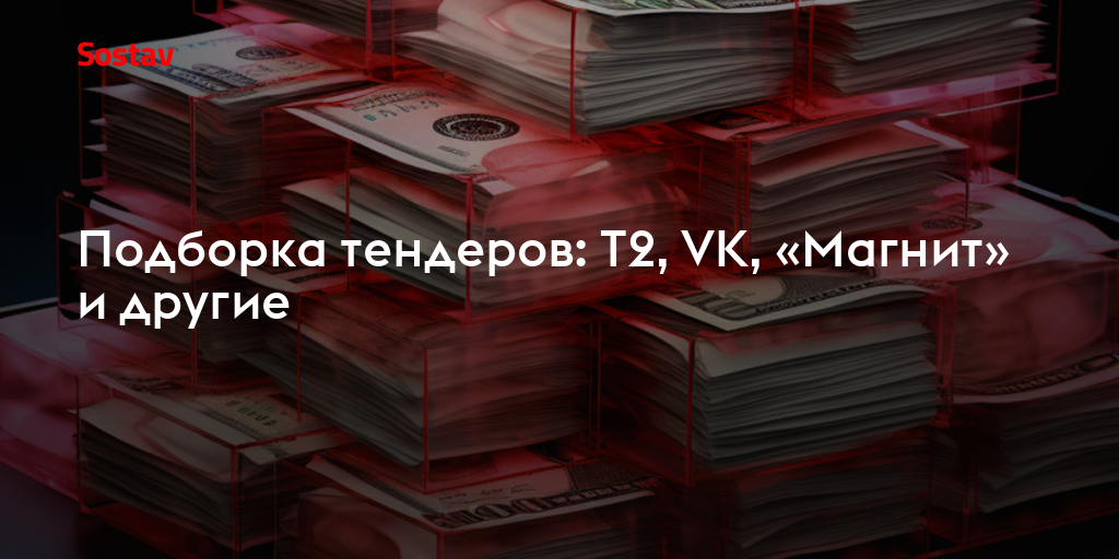 Подборка тендеров: T2, VK, «Магнит» и другие