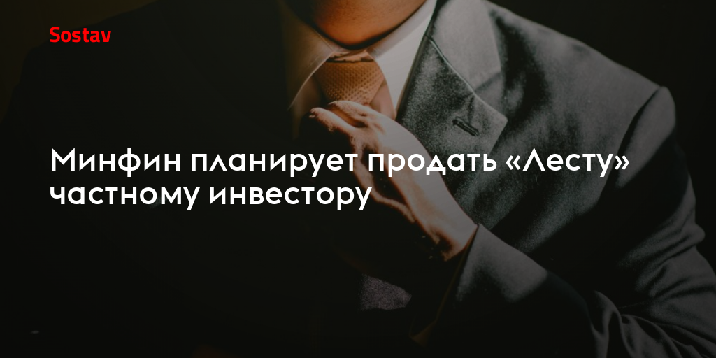 Минфин планирует продать «Лесту» частному инвестору