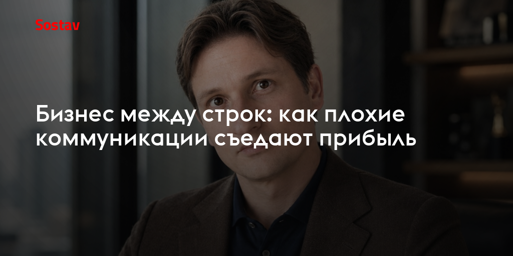 Бизнес между строк: как плохие коммуникации съедают прибыль