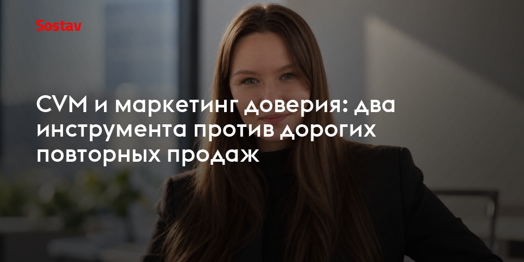 CVM и маркетинг доверия: два инструмента против дорогих повторных продаж