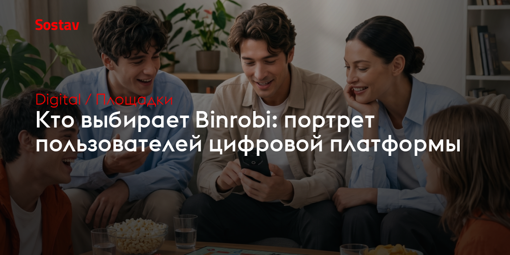 Кто выбирает Binrobi: портрет пользователей цифровой платформы