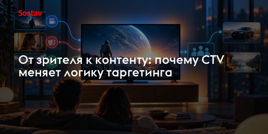 От зрителя к контенту: почему CTV меняет логику таргетинга