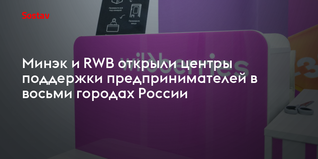 Минэк и RWB открыли центры поддержки предпринимателей в восьми городах России