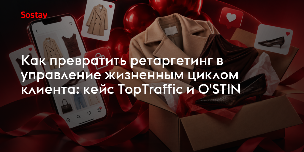 Как превратить ретаргетинг в управление жизненным циклом клиента: кейс TopTraffic и O'STIN
