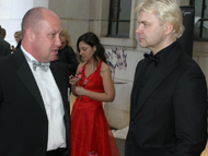 Евгений Пригожин, владелец компании «Concord» и Андрис Лиепа 
